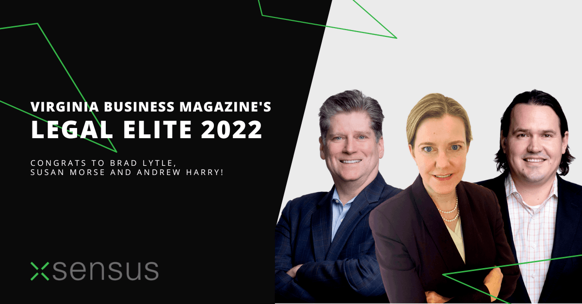 Virginia's Legal Elite Susan Morse, Andrew Harry & Brad Lytle