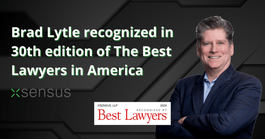 Brad Lytle recognized as top Patent Attorney by Best Lawyers